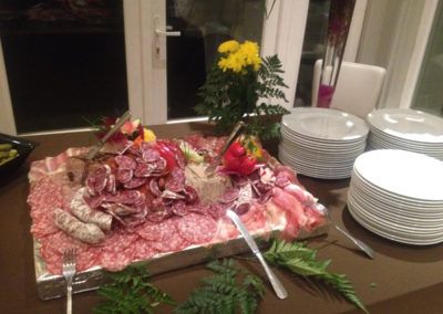 Traiteur buffet froid : charcuterie