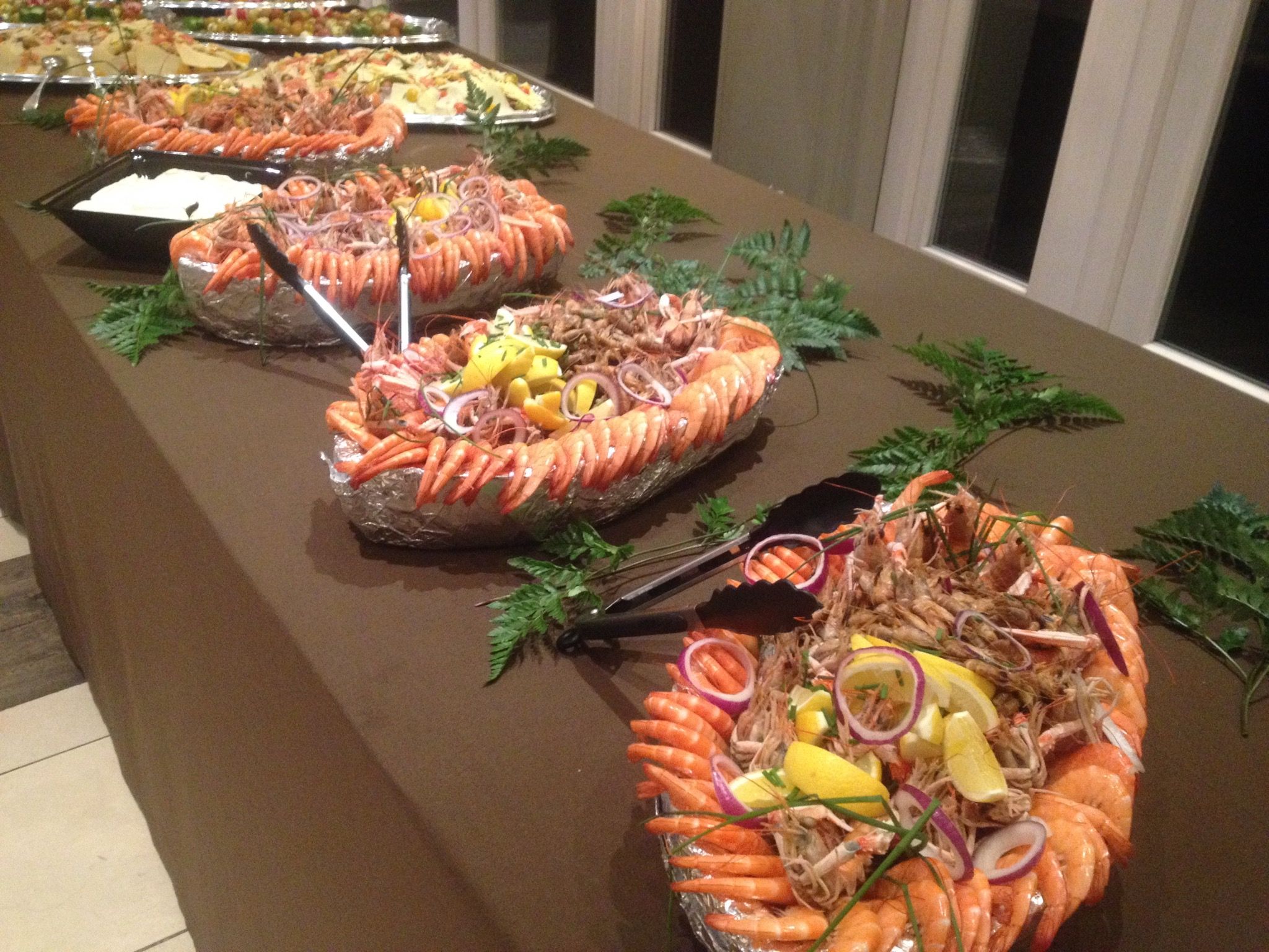 Buffet froid avec plat chaud Traiteur cocktail dinatoire mariage Oise
